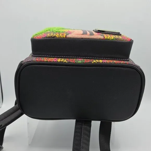 LOUNGEFLY EDWARD SCISSORHANDS TOPIARIES MINI BACKPACK EUC - Picture 5 of 7